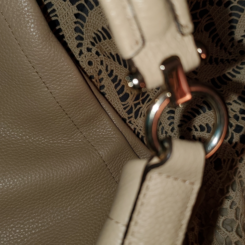 Tan Coach Purse - Picture 8 of 13